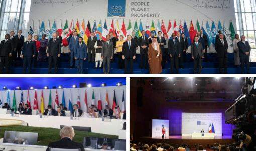 الصورة الختامية -قادة مجموعة العشرين- روما