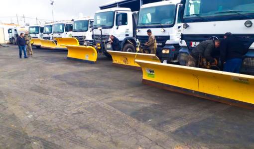 صورة تعبيرية | كوادر أمانة عمان في استعداد للتعامل مع المنخفض الجوي صورة تعبيرية | كوادر أمانة عمان في استعداد للتعامل مع المنخفض الجوي