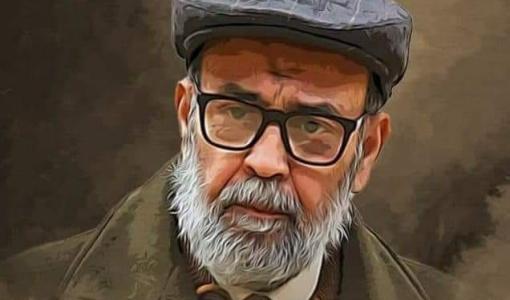 جميل حمامي صورة مرسومة للشيخ جميل عبد الرحيم حمامي