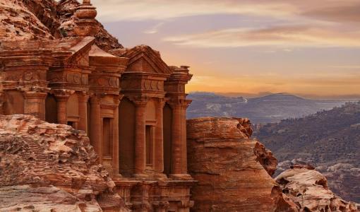 صورة من مدينة البترا