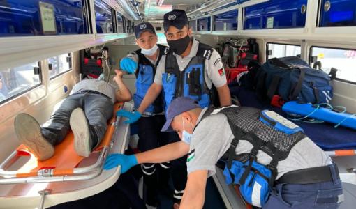 رجال الدفاع المدني من تمرين درب الأمان (3)