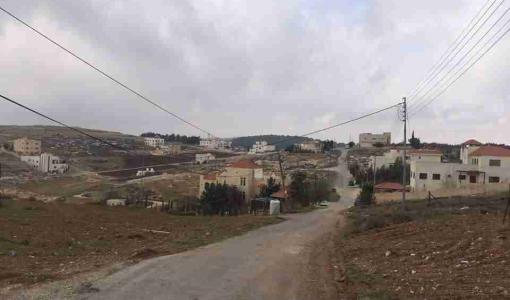 شارع في منطقة أم حليليفة- الجبيهة- عمان