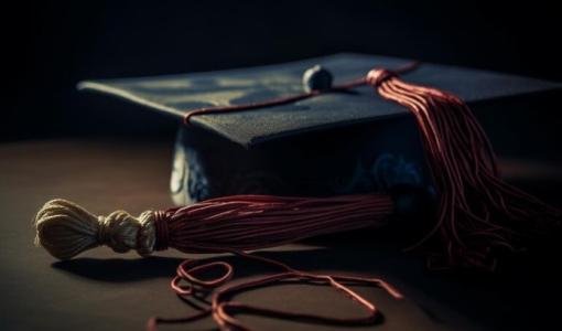 قبعة تخرج صورة لقبعة تخرج بتقنية الذكاء الاصطناعي