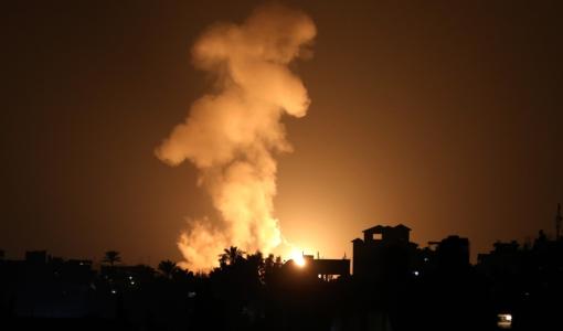 القصف الإسرائيلي على غزة القصف الإسرائيلي على غزة | المصدر: الأناضول