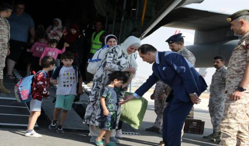 أردنيون تم إجلاؤهم من غزة عبر مصر - 2/11/2023