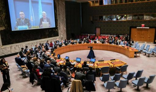 جلسة مجلس الأمن