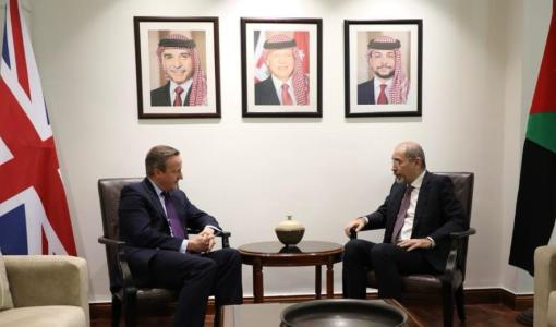 الصفدي وكاميرون عمان 20/12/2023 | المصدر: وزارة الخارجية الأردنية