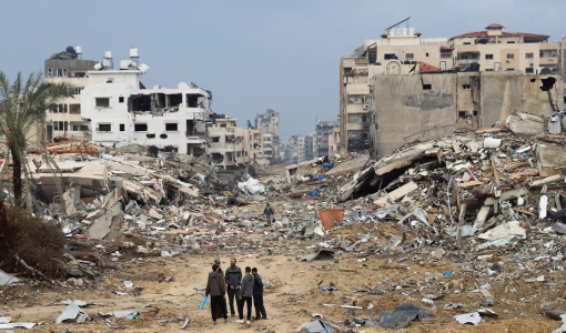 آثار الدمار الذي تسبب به قصف الاحتلال في غزة | المصدر: euronews