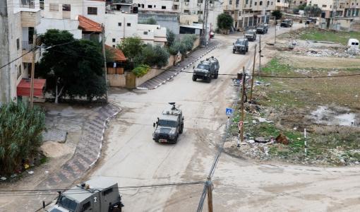 قوات الاحتلال الإسرائيلي بمدينة طوباس في الضفة الغربية | المصدر: رويترز