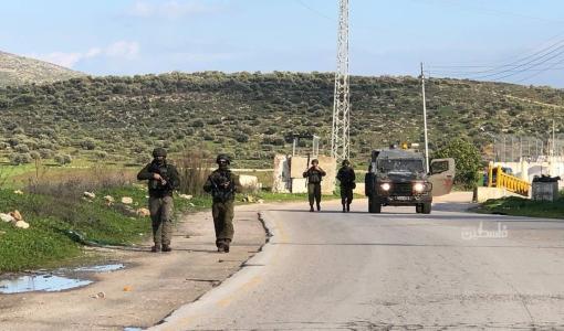 من حاجز بيت فوريك شرق نابلس بعد أن أطلق الاحتلال النار على شاب 6/2/2024 | المصدر: فلسطين بوست