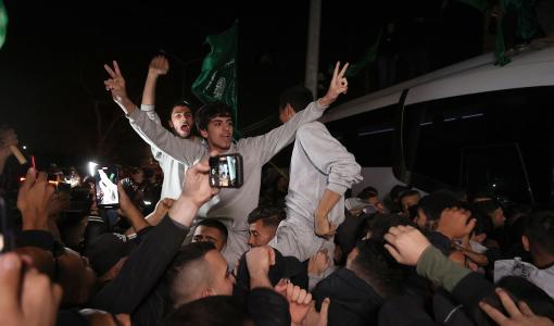 من تبادل الأسرى بين حماس والاحتلال في تشرين الثاني 2023 من تبادل الأسرى بين حماس والاحتلال في تشرين الثاني 2023