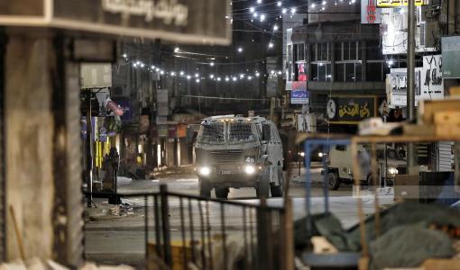 آليات الاحتلال خلال اقتحام سابق في الضفة الغربية المحتلة | المصدر: وكالة &quot;وفا&quot; الفلسطينية