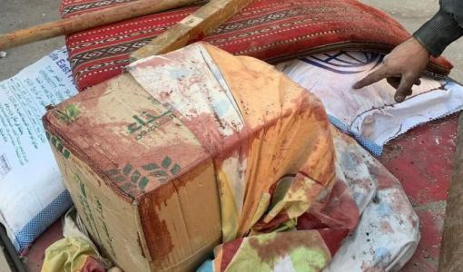 المساعدات الإنسانية ممزوجة بدم الشهداء في مجزرة الطحين التي ارتكبها الاحتلال