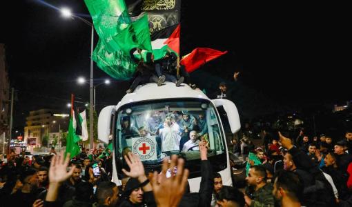 أسرى من الأشبال خرجوا من السجون بصفقة التبادل مع الاحتلال خلال معركة طوفان الأقصى | المصدر: رويترز