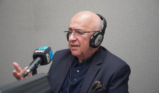 موسى المعايطة موسى المعايطة رئيس مجلس مفوضي الهيئة المستقلة للانتخاب خلال لقائه على حسنى 7/5/2024