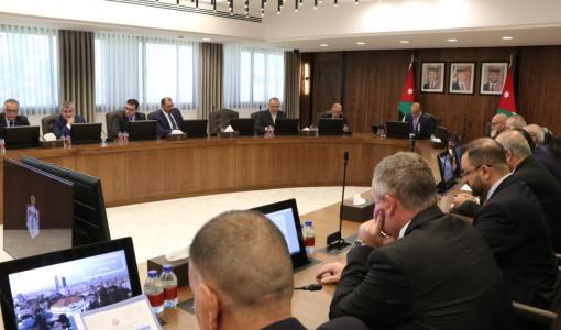 خلال جلسة مجلس الوزراء لحكومة بشر الخصاونة 12/9/2024 | المصدر: رئاسة الوزراء