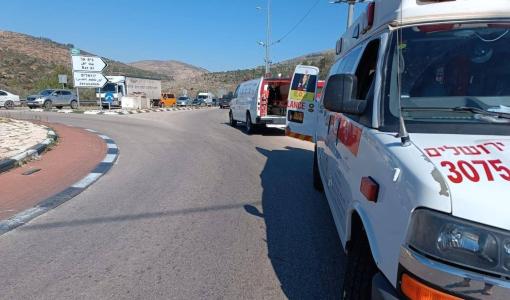 من موقع عملية إطلاق النار قرب جسر الملك حسين والتي أدت إلى مقتل 3 إسرائيليين 8/9/2024 | المصدر: هيئة الإسعاف الإسرائيلية عبر إكس