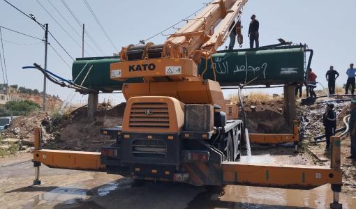 أحد الاعتداءات على مصادر المياه التي ضبطتها وزارة المياه أحد الاعتداءات على مصادر المياه التي ضبطتها وزارة المياه | المصدر: وزارة المياه