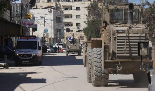 اقتحام قوات من جيش الاحتلال الإسرائيلي مدينة جنين ومخيمها | المصدر: الأناضول