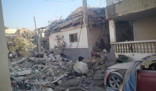 غارات إسرائيلية على بلدة سحمر في البقاع الغربي - لبنان 30/10/2024 | منصة:أكس