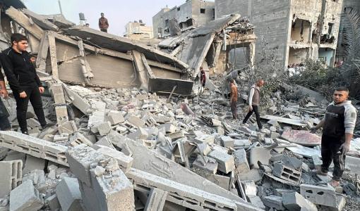 دمار جراء غارات إسرائيلية على قطاع غزة | المصدر: رويترز