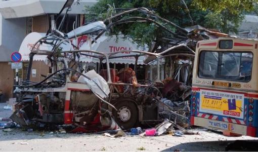 إحدى العمليات الاستشهادية في تل أبيب 1994 | المصدر: Getty Images