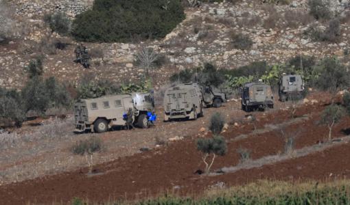 آليات الاحتلال خلال اقتحام مدينة جنين بالضفة الغربية | المصدر: الوكالة الأوروبية للصور الصحفية