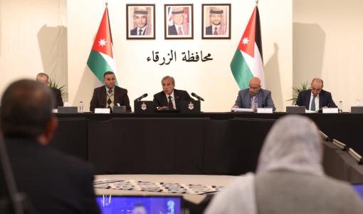 جعفر حسان خلال جلسة مجلس الوزراء في الزرقاء 17/12/2024 | المصدر: مجلس الوزراء