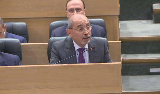 نائب رئيس الوزراء وزير الخارجية وشؤون المغتربين أيمن الصفدي خلال جلسة الموازنة 2025