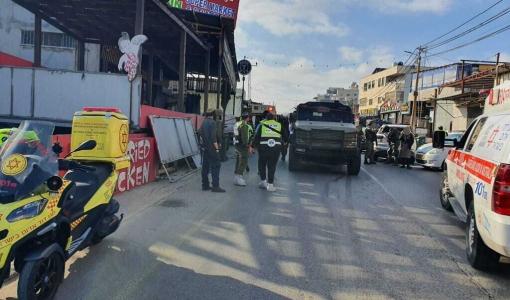 من موقع عملية إطلاق النار في قلقيلية 6/1/2025