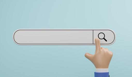 شريط بحث في موقع إلكتروني | تعبيرية