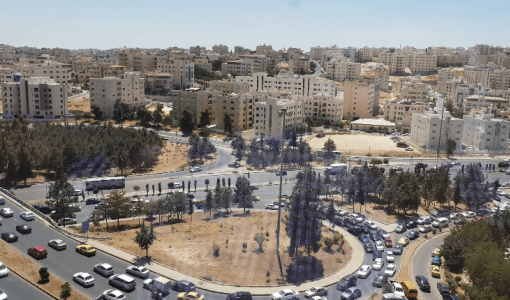 لقطة من مستشفى الحسين للسرطان قرب البوابة الجنوبية للجامعة الأردنية | المصدر: خرائط جوجل