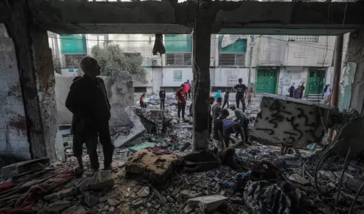 دمار خلفته غارات الاحتلال على غزة | المصدر: الوكالة الأوروبية للصور الصحفية