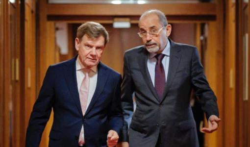 الصفدي ونظيره الألماني الصفدي ونظيره الألماني