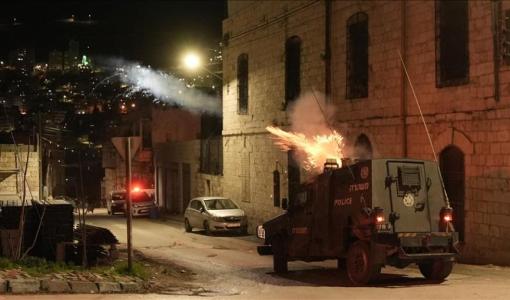 آلية لجيش الاحتلال تطلق النيران في الضفة | المصدر: المركز الفلسطيني للإعلام