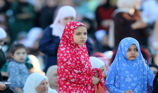 فتيات في صلاة عيد الأضحى 2023 | المصدر: المملكة