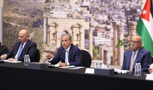 جانب من جلسة مجلس الوزراء في محافظة جرش 22/7/2025 | المصدر: رئاسة الوزراء