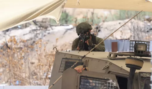 جندي من جيش الاحتلال خلال عدوان سابق على نابلس 23/7/2025 | المصدر: الوكالة الأوروبية للصور الصحفية