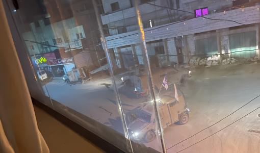 قوات الاحتلال خلال اقتحام بلدة جماعين جنوب نابلس 7/7/2025 | المصدر: فلسطين بوست