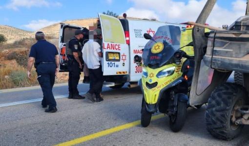 من موقع عملية إطلاق النار في مستوطنة &quot;ملاخي هشالوم&quot; 21/8/2025 | المصدر: المركز الفلسطيني للإعلام