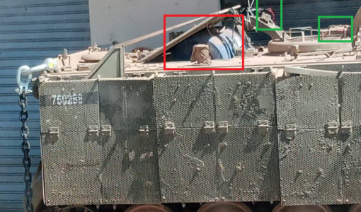 روبوت مفخخ من طراز m133 رصد في لبنان 20/9/2024