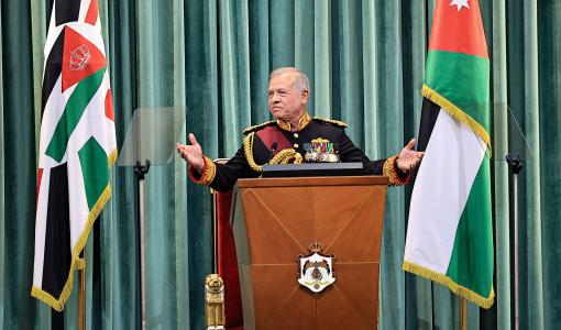 الملك عبدالله الثاني الملك عبدالله الثاني يفتتح الدورة العادية الثانية لمجلس الأمة العشرين 26/10/2025 | المصدر: الديوان الملكي الهاشمي