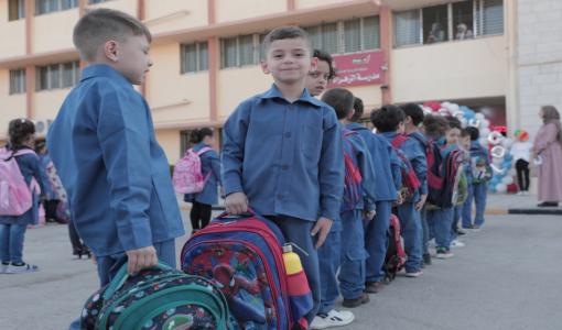 طابور صباحي في إحدى المدارس طابور صباحي في إحدى المدارس | المملكة
