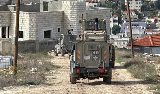 انسحاب آليات الاحتلال من محيط المنطقة المحاصرة في قرية مركة جنوب جنين 25/11/2025 | فلسطين بوست