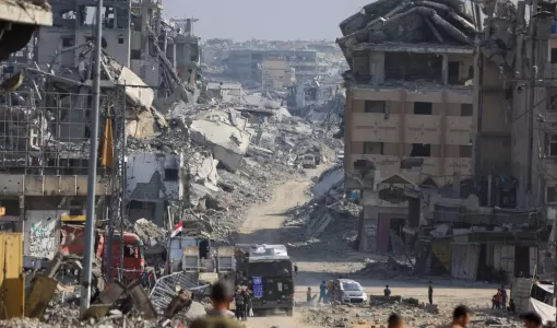 أثار الدمار في قطاع غزة إثر غارات الاحتلال 2/11/2025 | رويترز