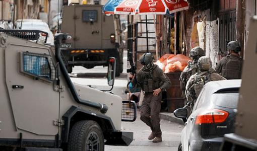 آليات الاحتلال خلال اقتحام سابق في الضفة