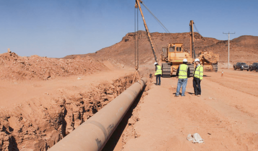 جزء من خط مياه الديسي