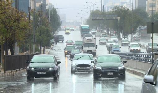 صورة أرشيفية لأمطار في العاصمة عمّان | المملكة
