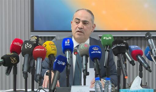 مدير عام هيئة الإعلام بشير المومني خلال لقاء إعلامي في منتدى التواصل الحكومي يناقش مشروع نظام تنظيم الإعلام الرقمي 27/1/2026