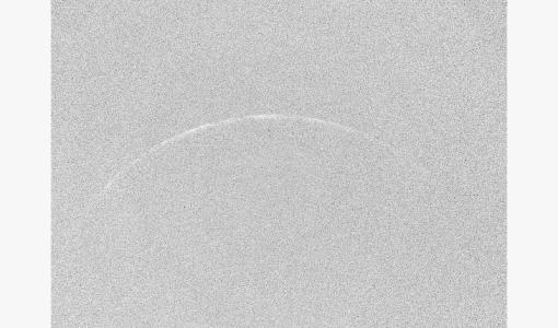 صورة هلال رمضان التي نشرها مركز الفلك الدولي | مركز الفلك الدولي